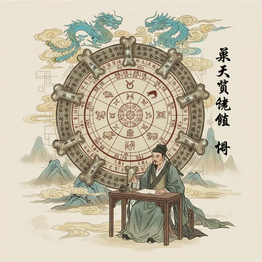 袁天罡稱骨 - 命盤