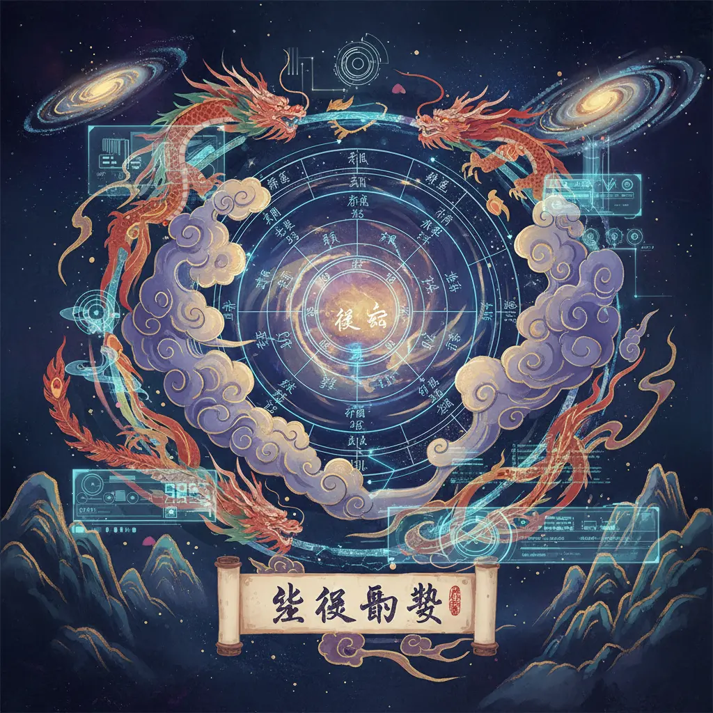 紫微鬥數排盤 - 紫微雲排盤