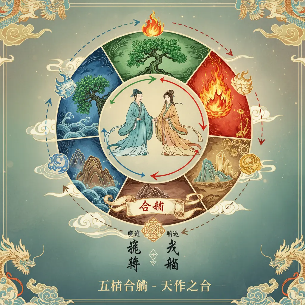 八字合婚 - 五行理論