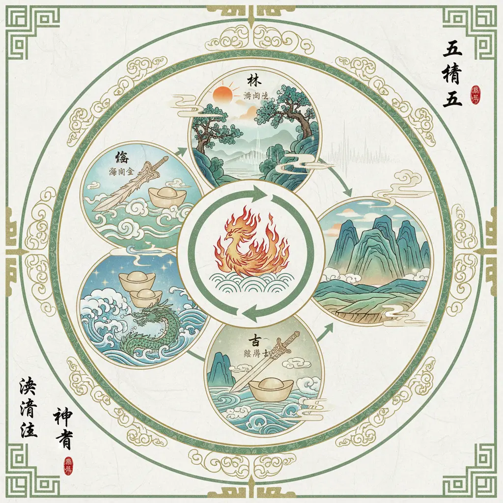 納音五行 - 五行相生