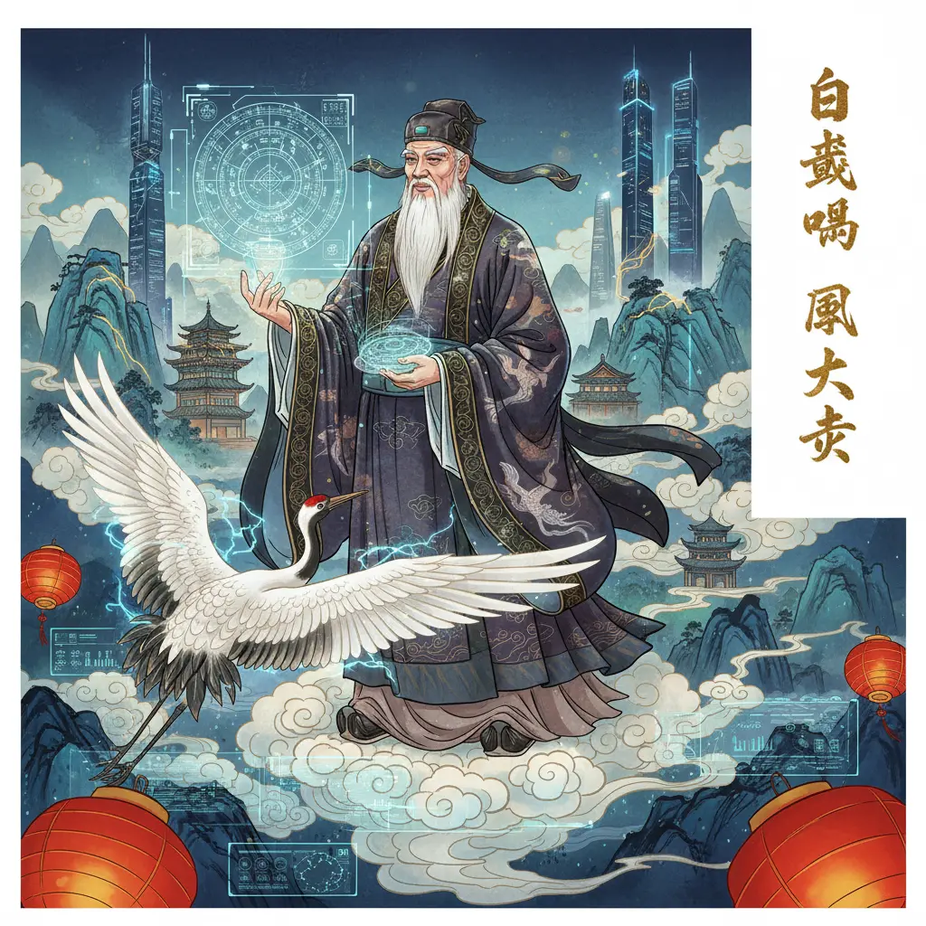 風水大師 - 白鶴鳴