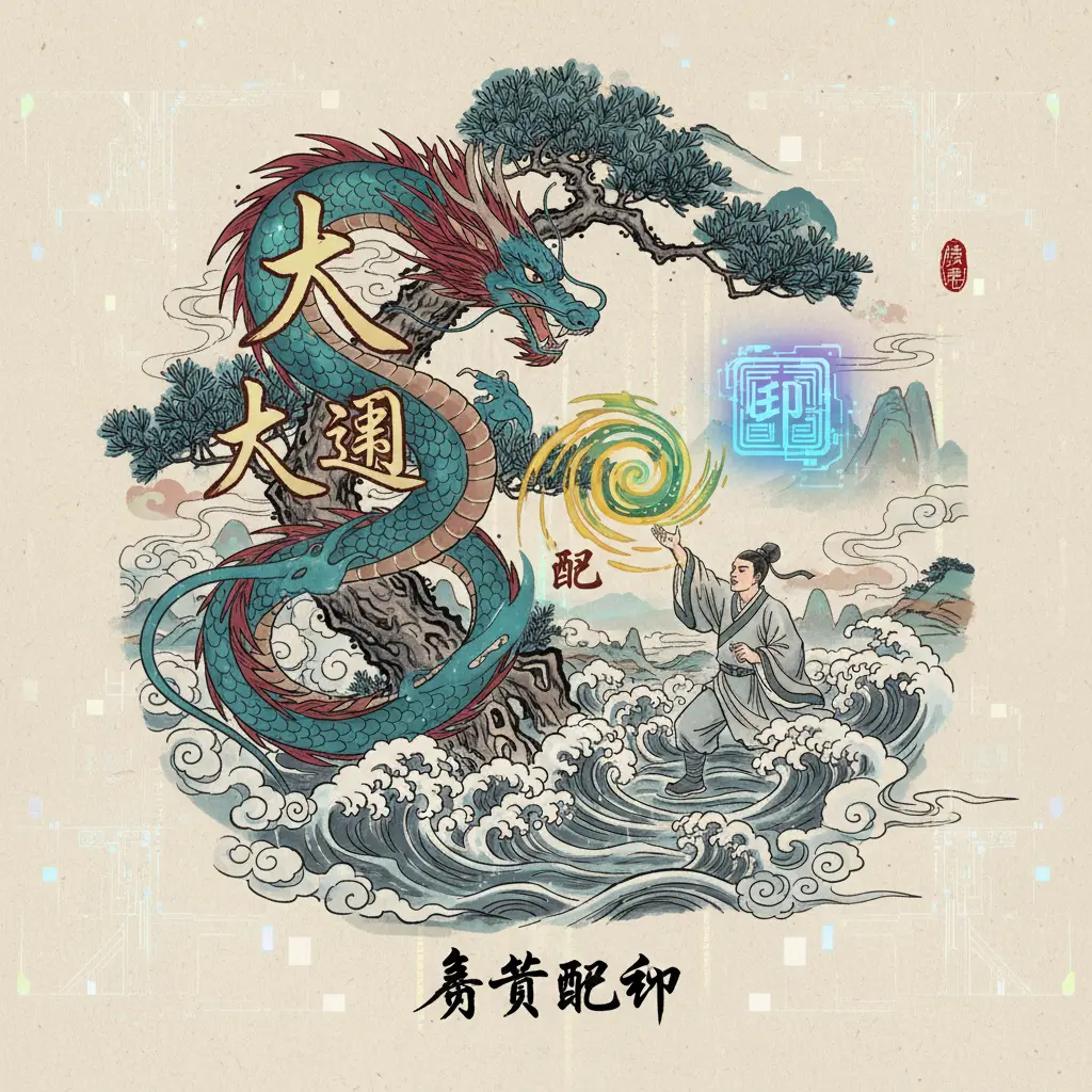 傷官配印 - 大運