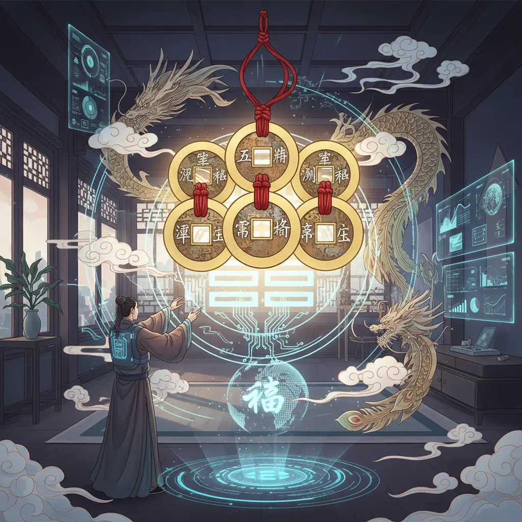 風水調整 - 五帝錢