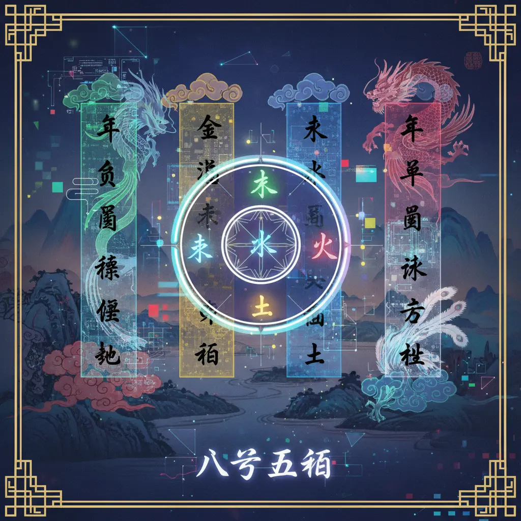八字排盤 - 五行