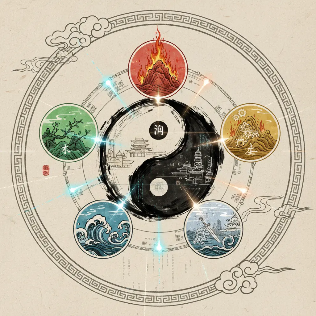 五行結構 - 陰陽