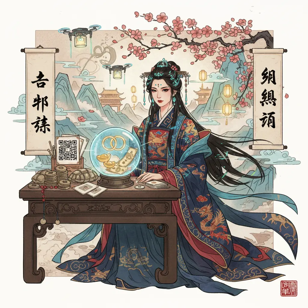 姻緣財運 - 占卜師