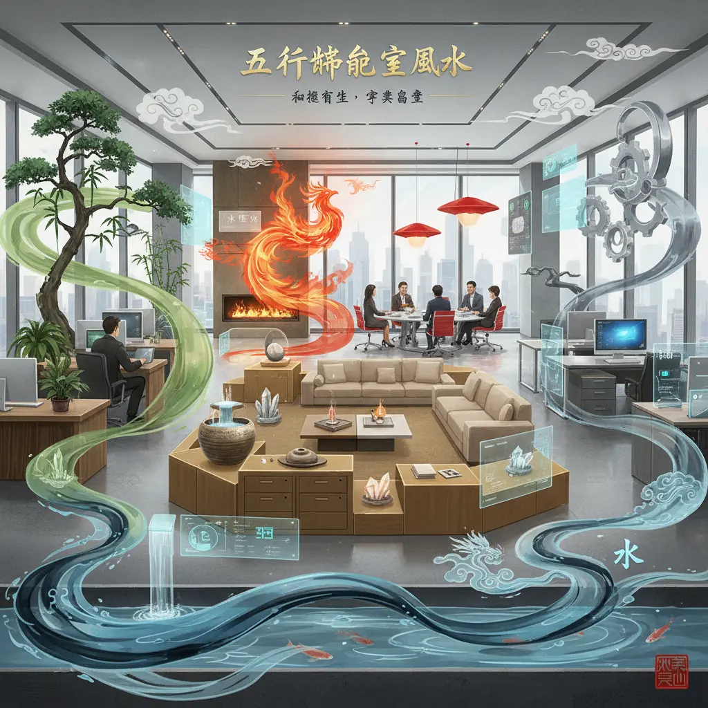 辦公室風水 - 五行