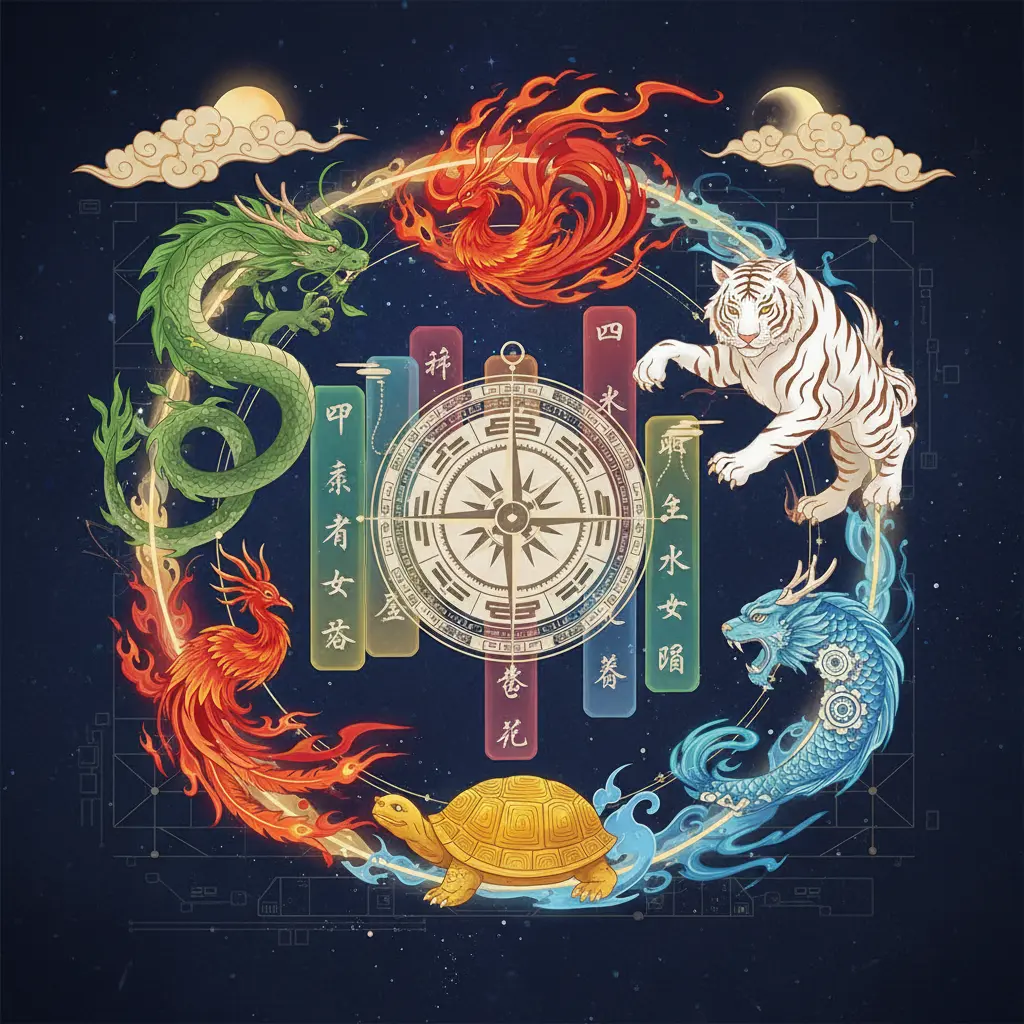 四柱命盤 - 五行平衡