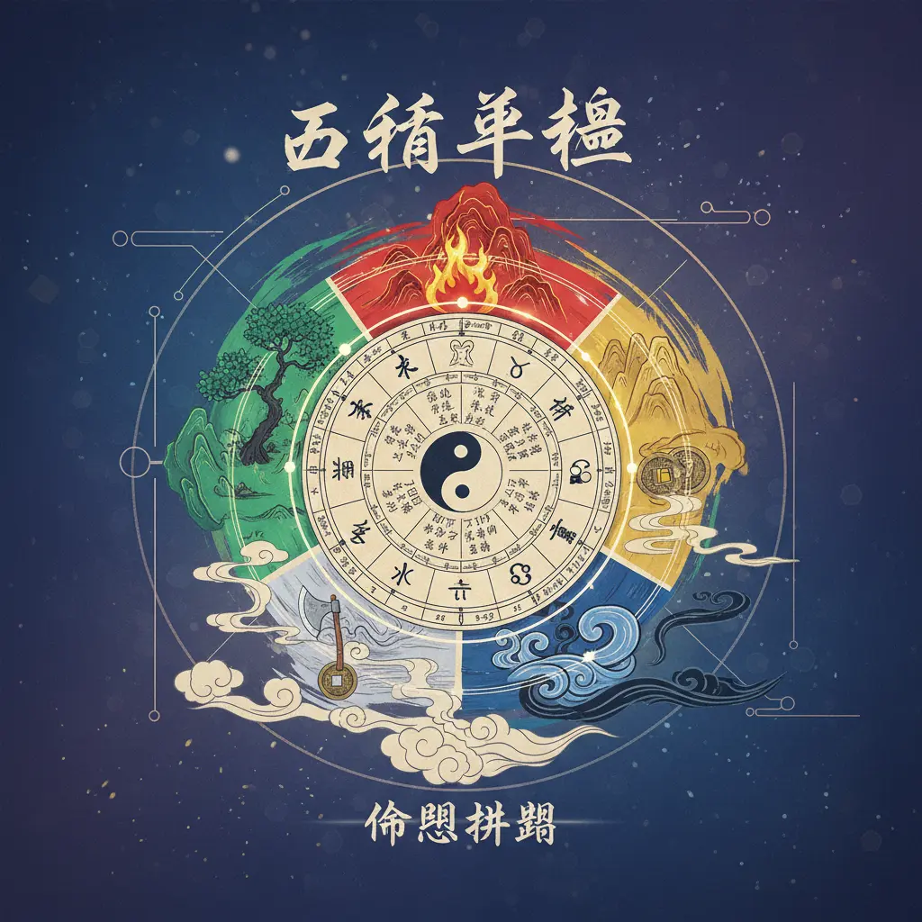 命盤排盤 - 五行平衡