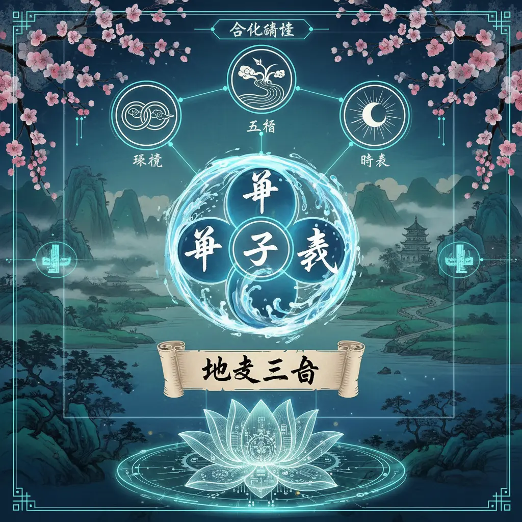 合化條件 - 地支三合