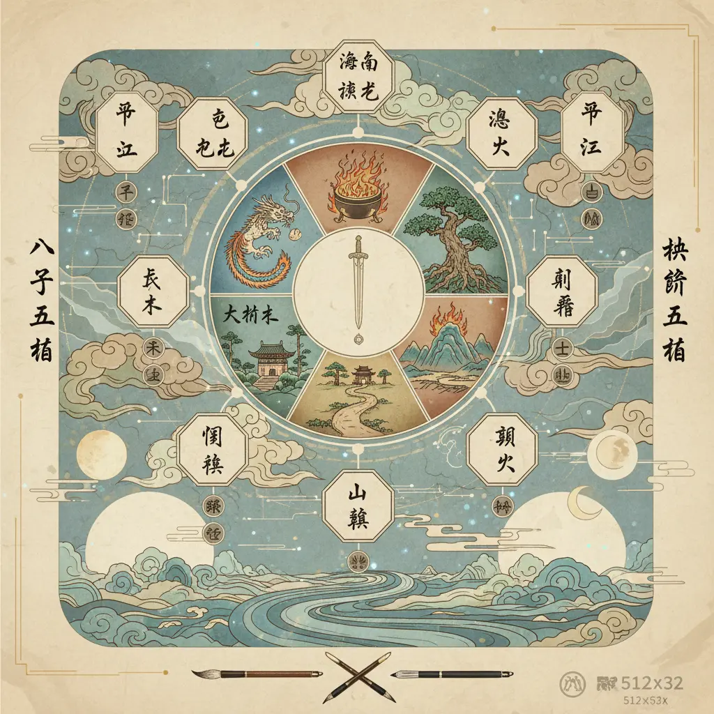 八字五行 - 納音五行