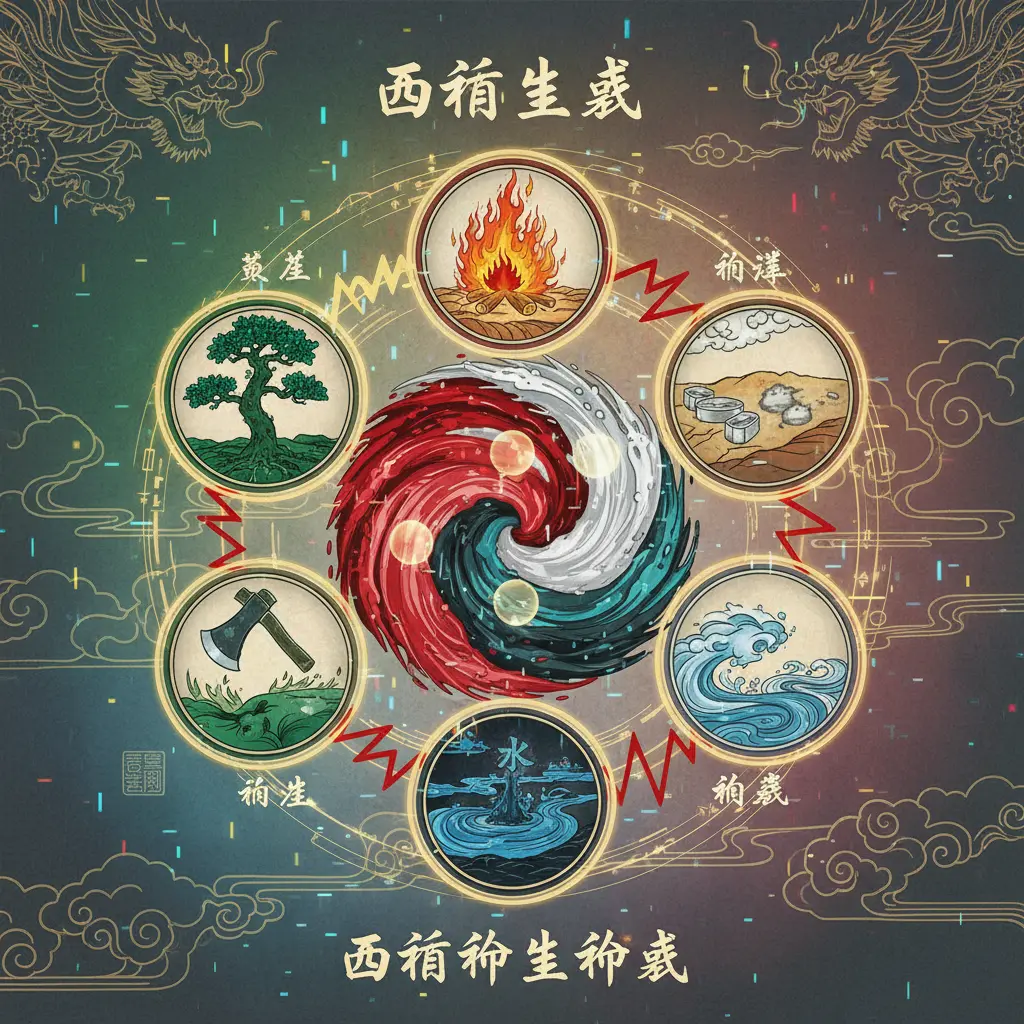 五行相生相剋 - 五行生剋