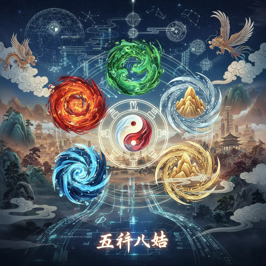 五行八卦 - 八卦