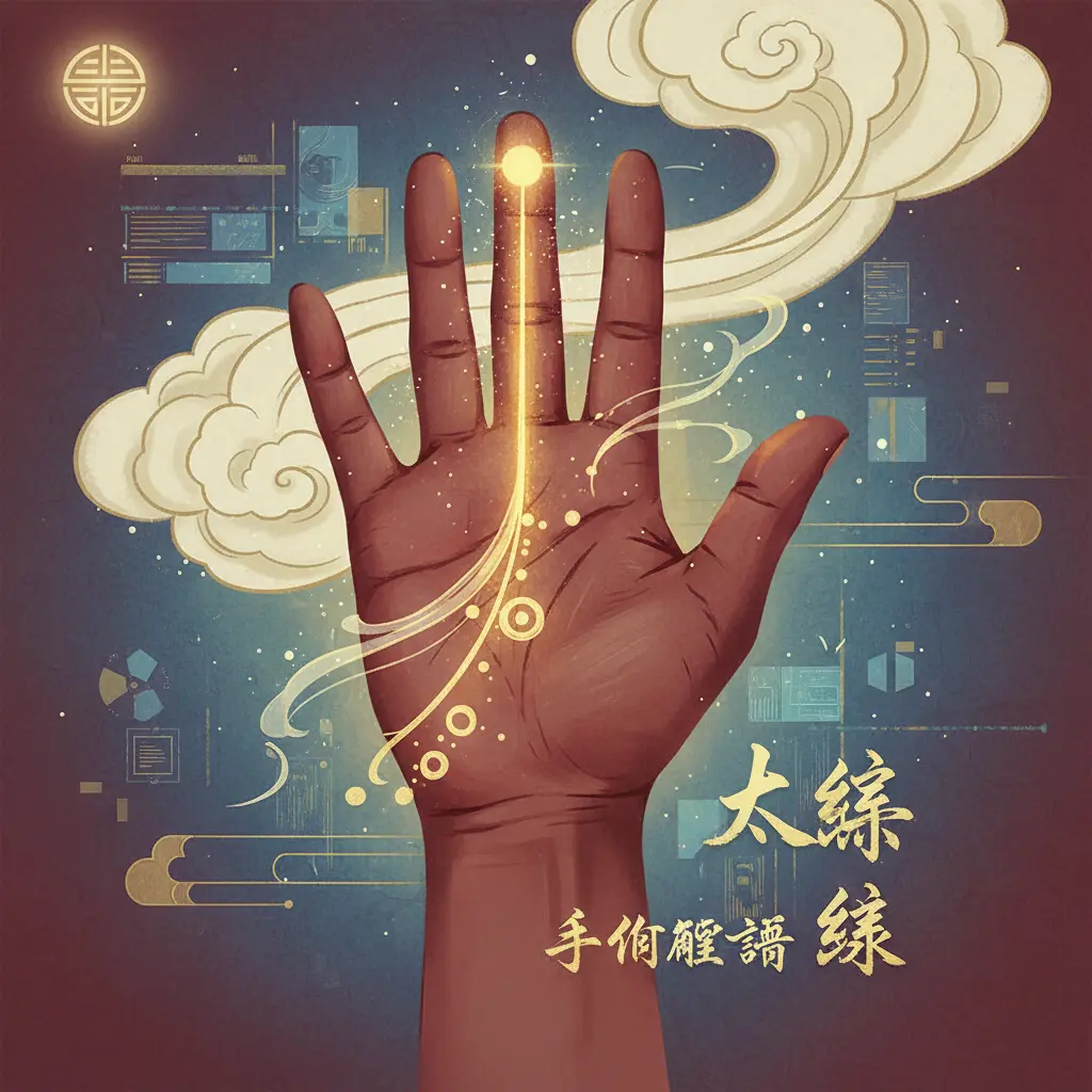 手相解讀 - 太陽線