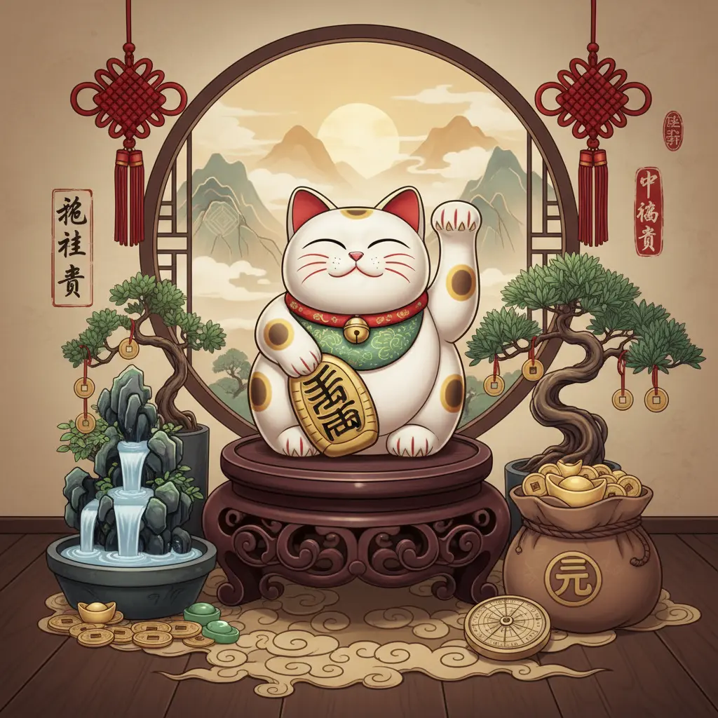 風水擺設 - 招財貓