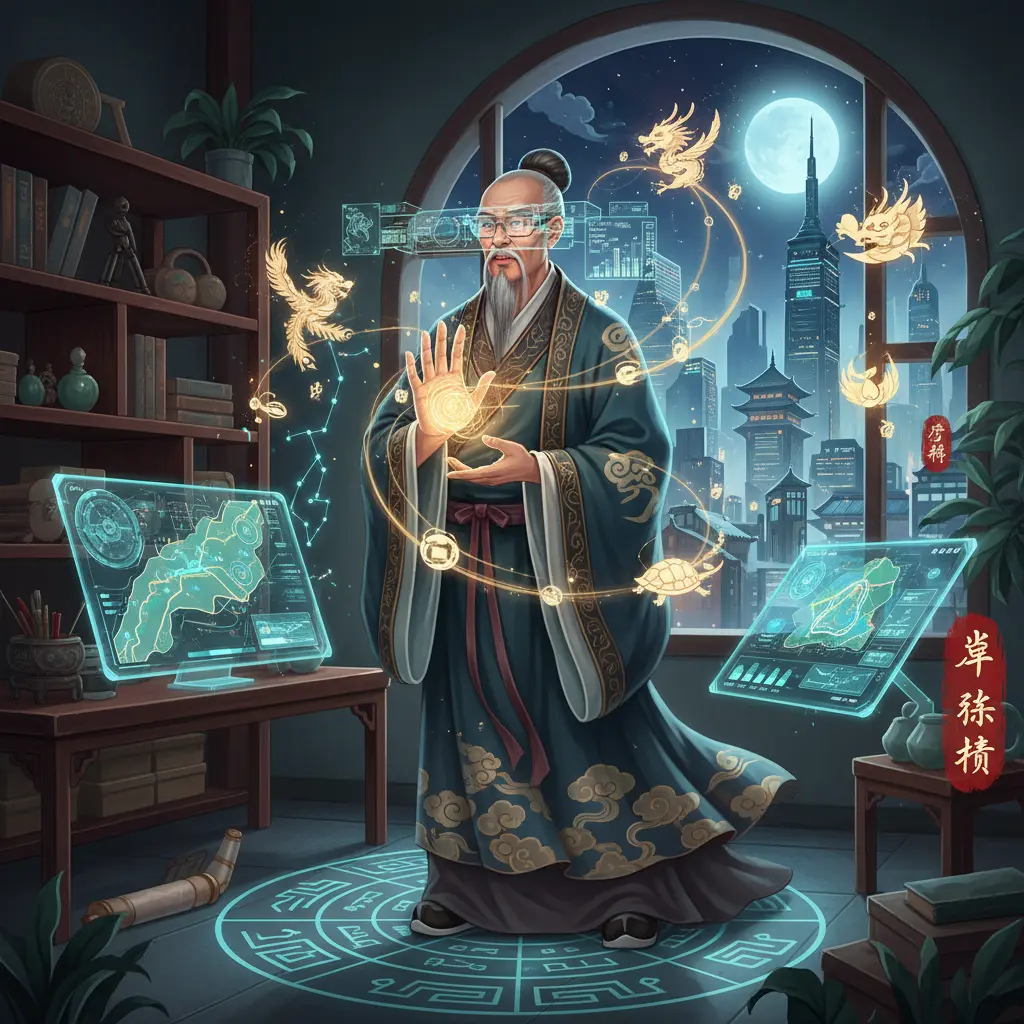 風水師傅 - 掌相