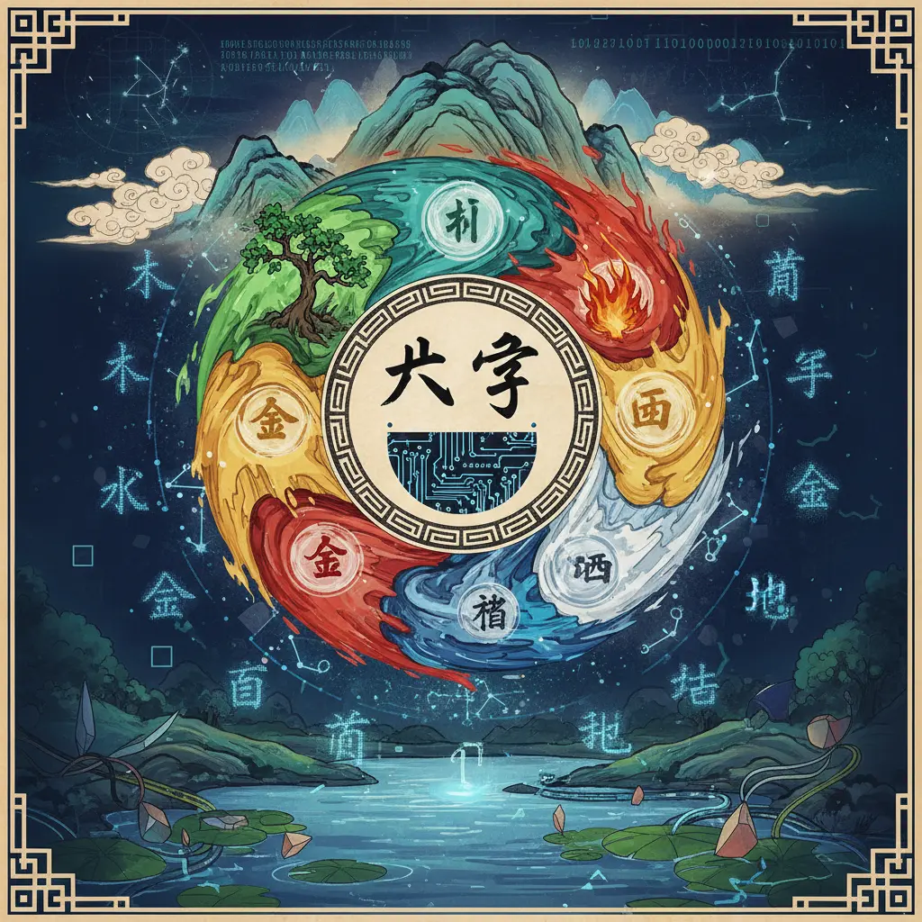 五行分析 - 八字