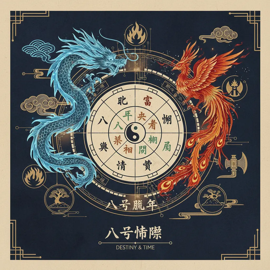 八字流年 - 八字命盤