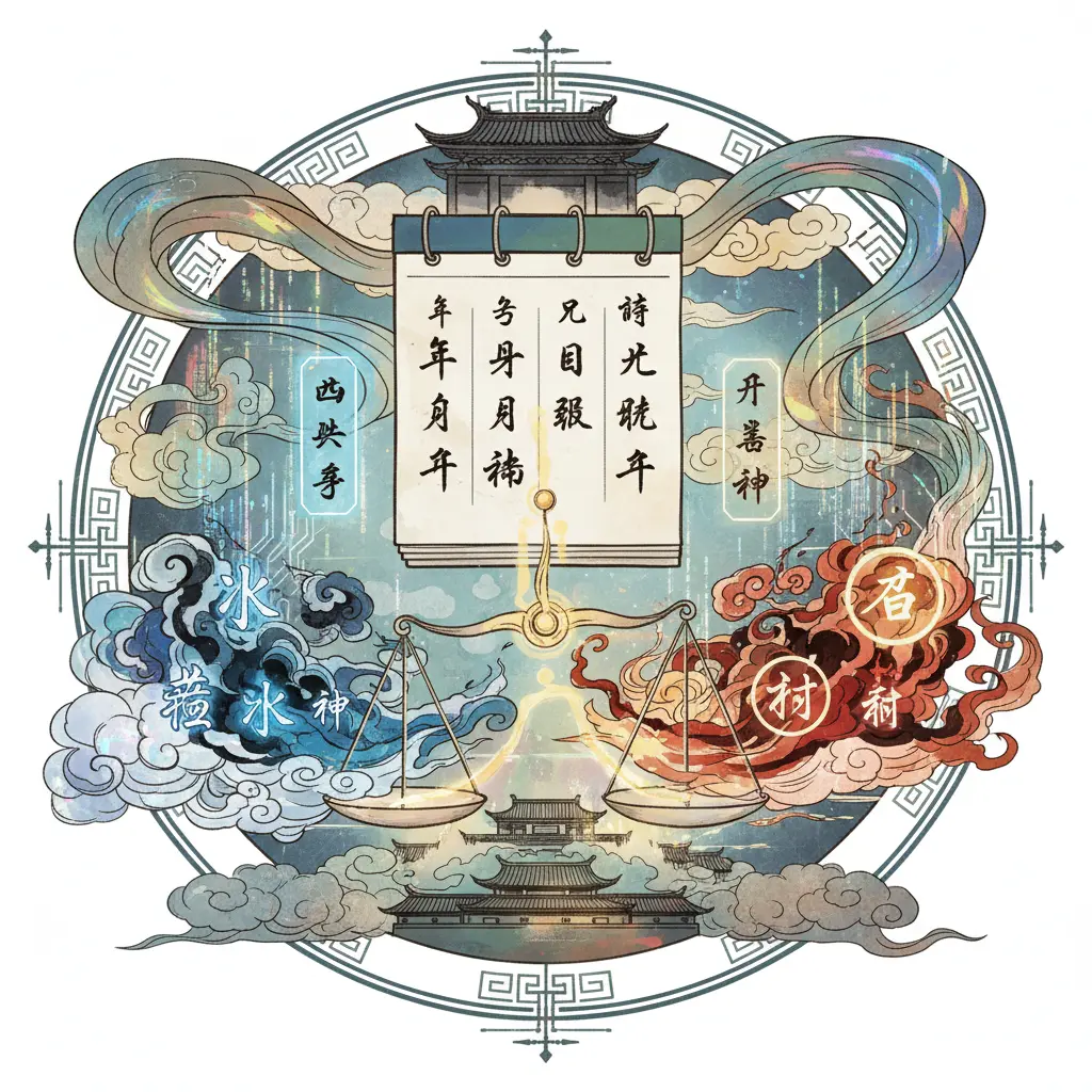 八字喜用神 - 四柱八字