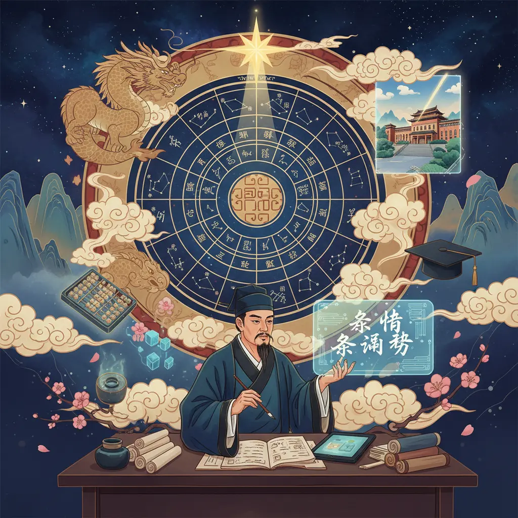 考試運勢 - 紫微命盤