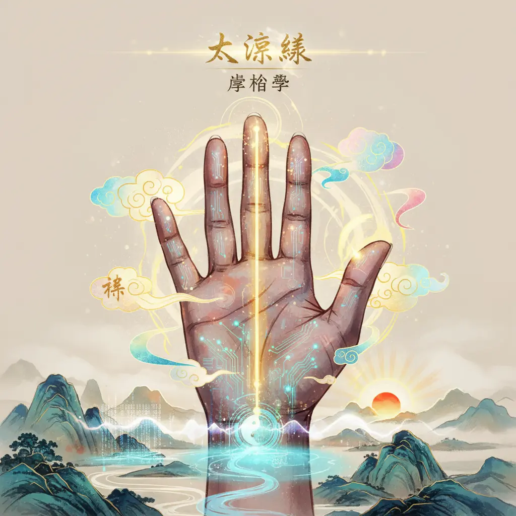 掌相學 - 太陽線