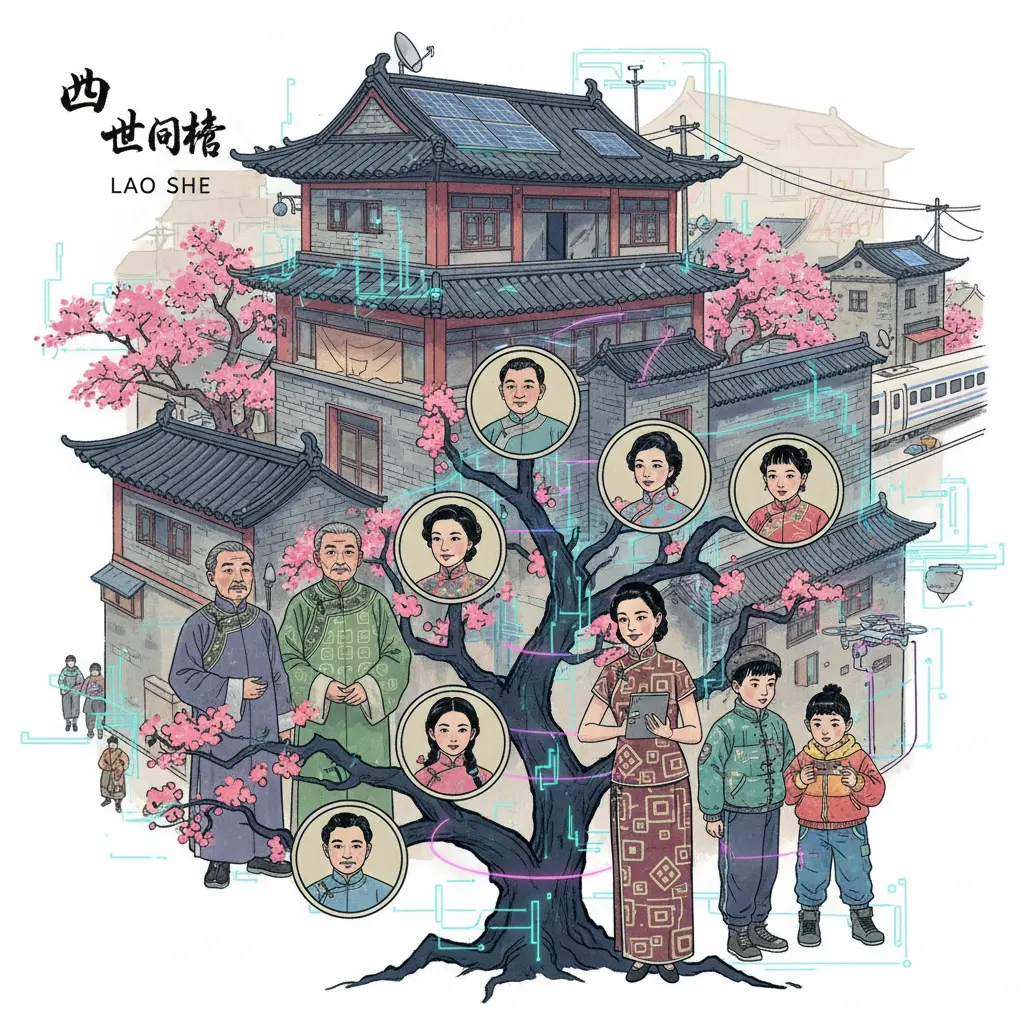 老舍 - 四世同堂