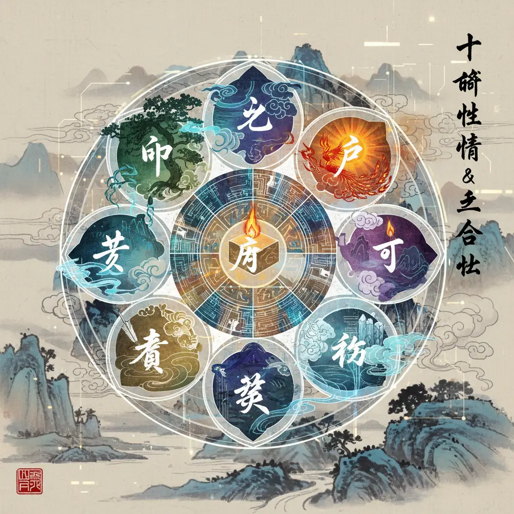 干支合化 - 十幹性情