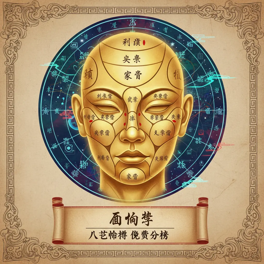 八字命盤 免費 - 面相學