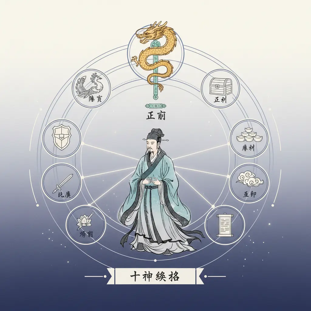 十神關係 - 正官