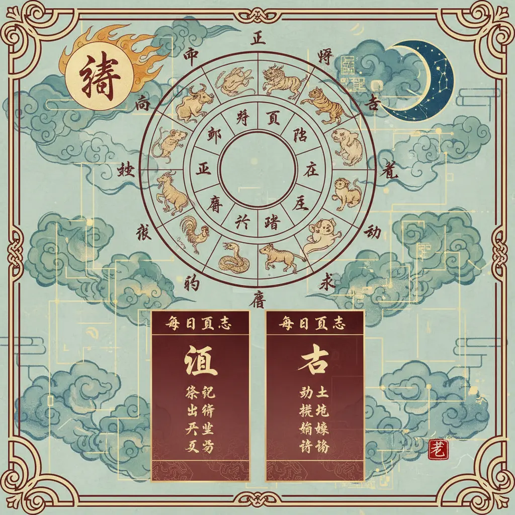 每日宜忌 - 干支