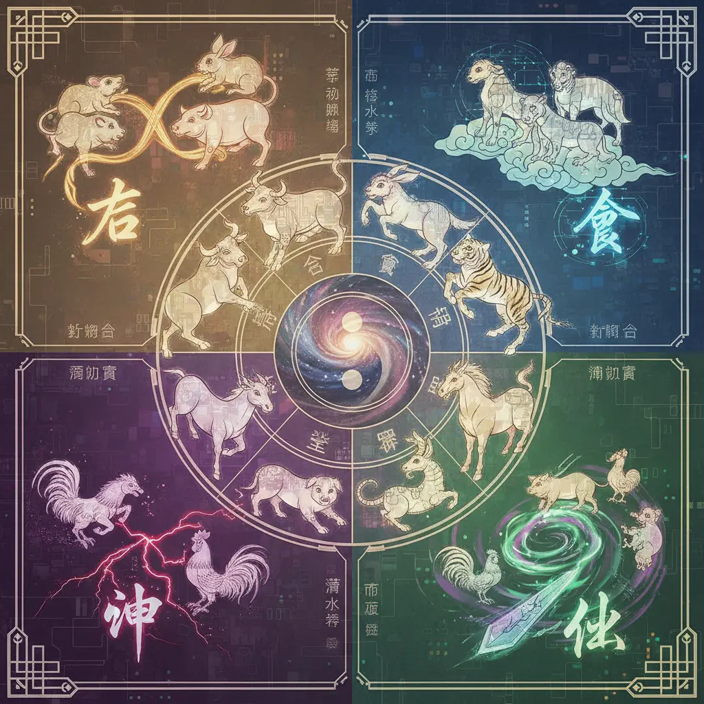 合會沖化 - 地支