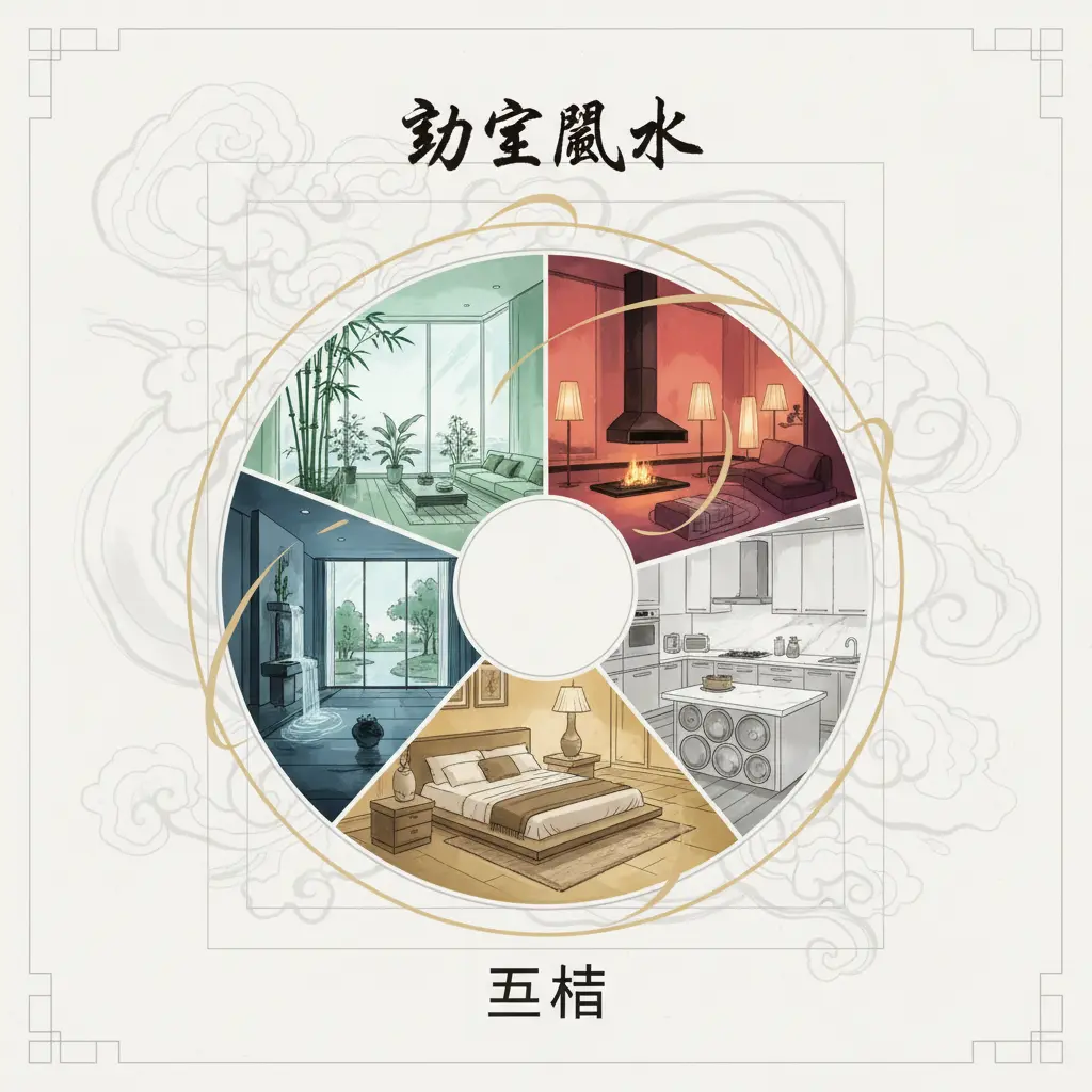 住宅風水 - 五行