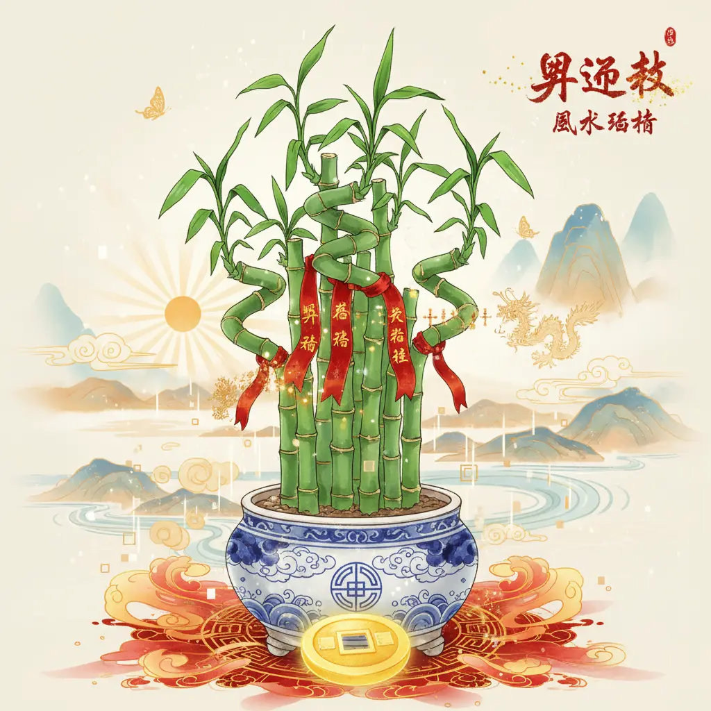 風水植物 - 開運竹