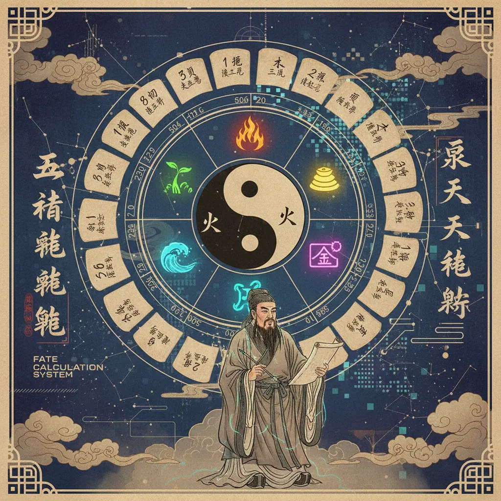 袁天罡稱骨 - 五行
