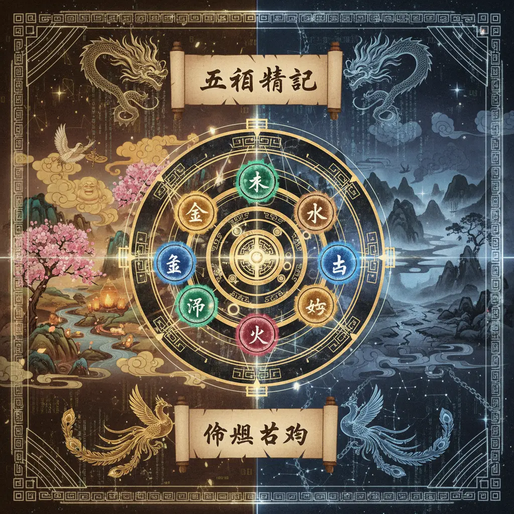 命盤吉凶 - 五行精紀