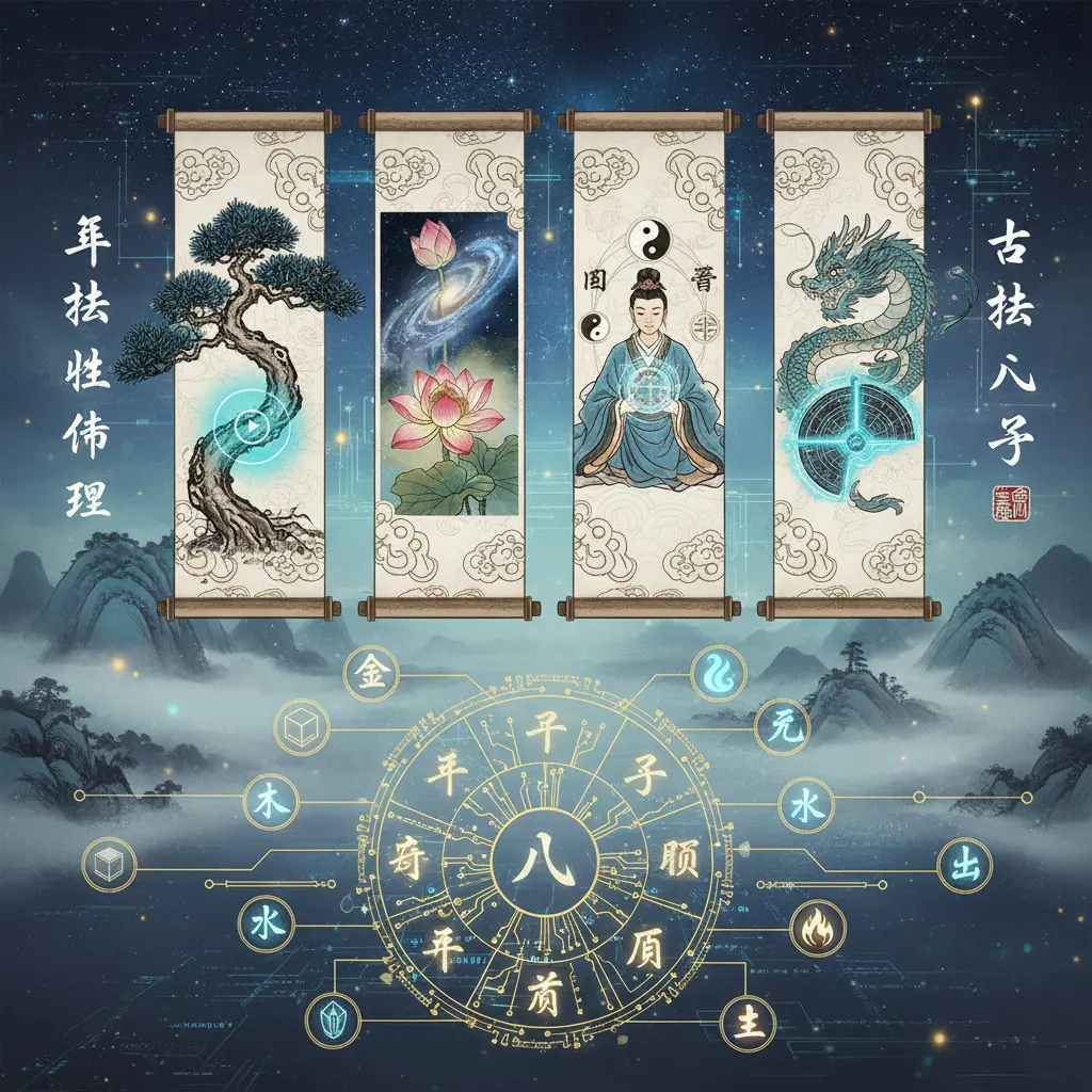 古法八字 - 四柱