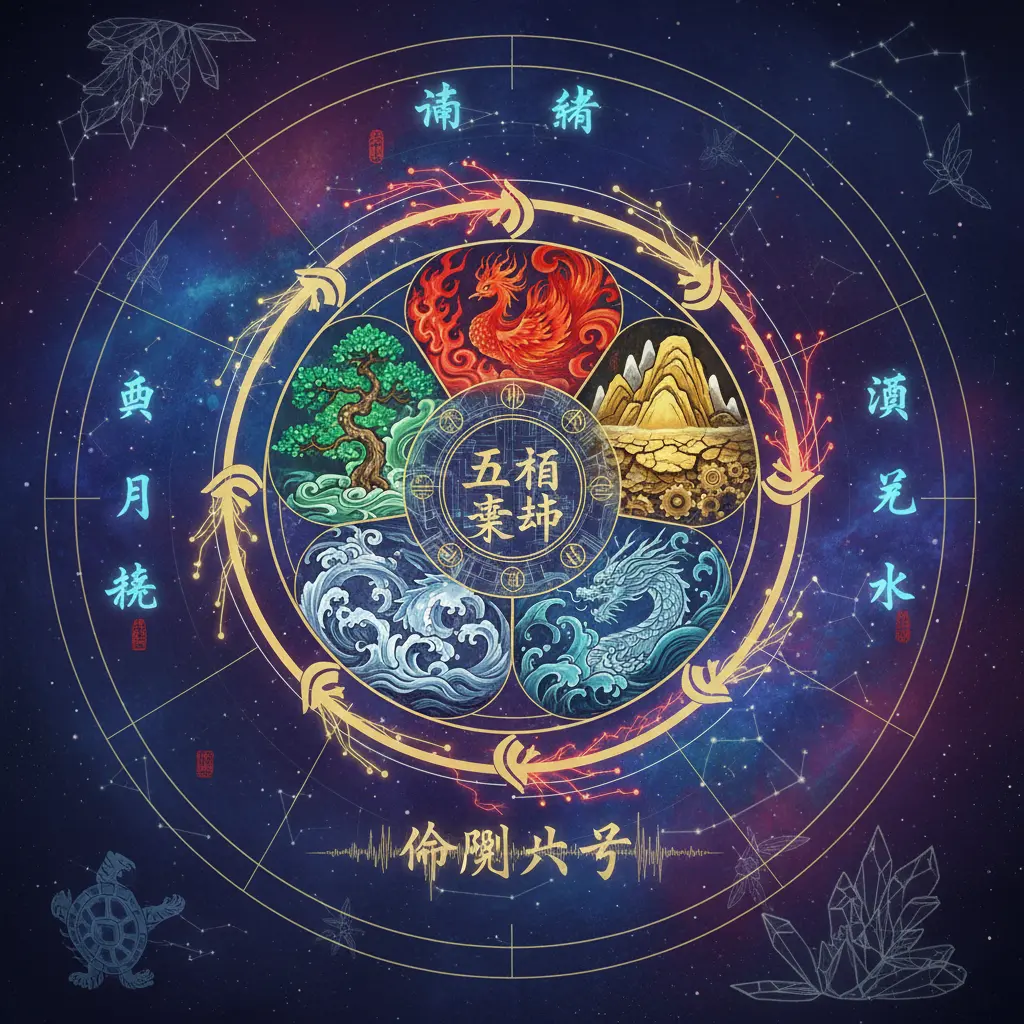 命盤八字 - 五行結構