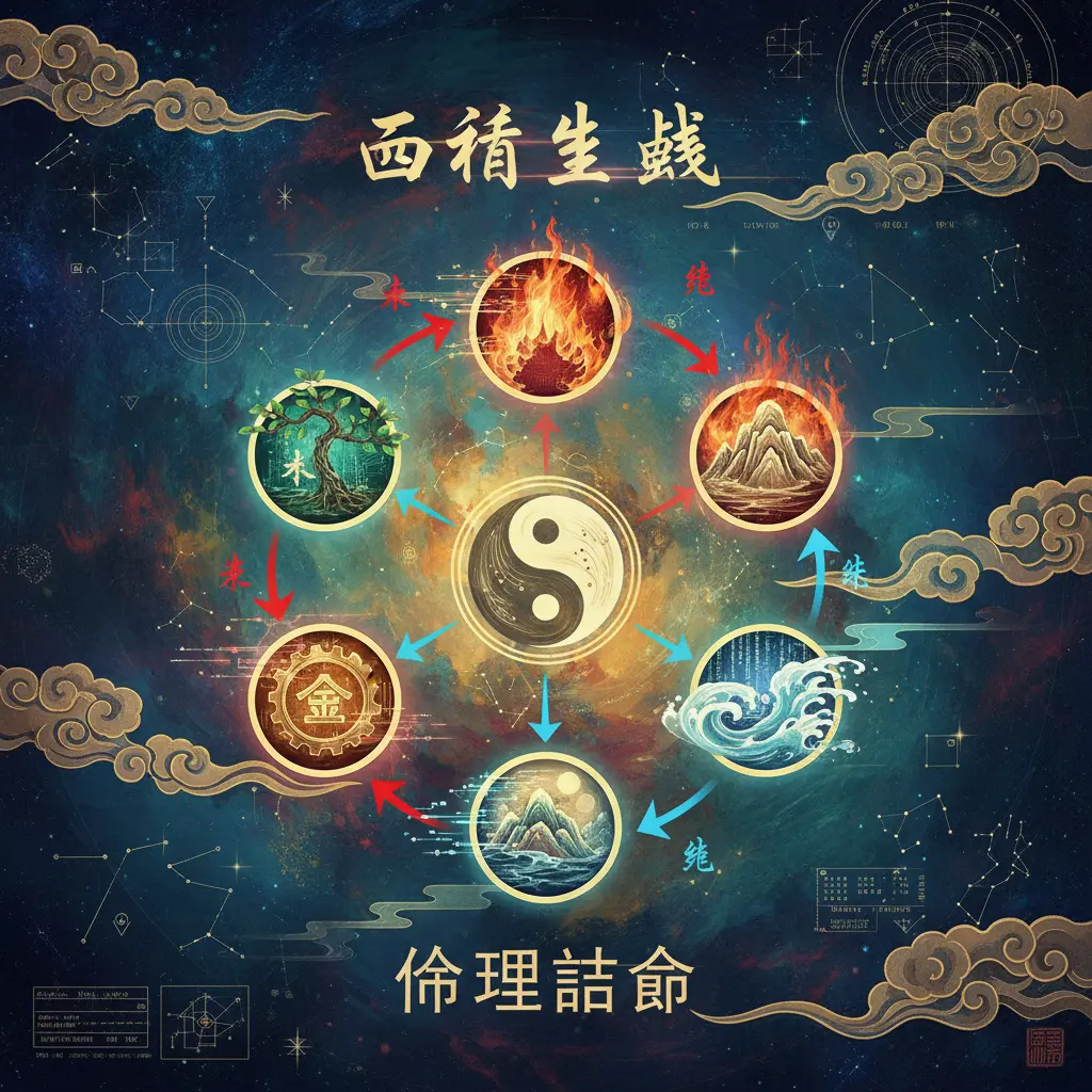 命理計算 - 五行生剋