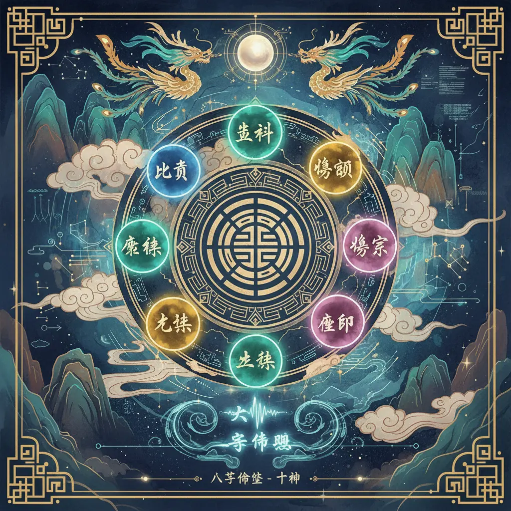 八字命格 - 十神