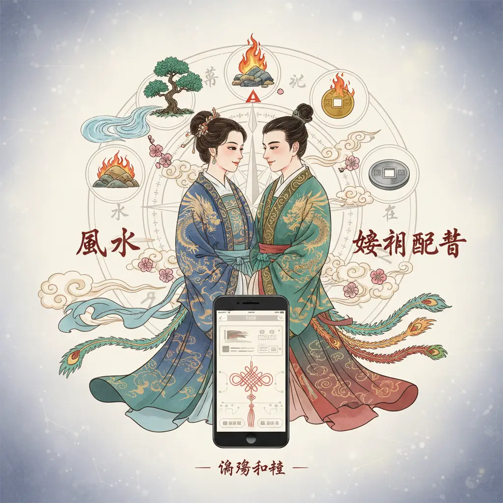 婚姻配對 - 風水