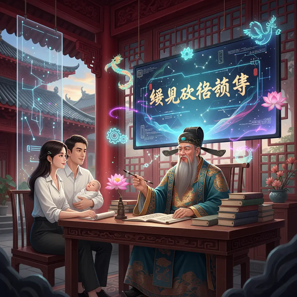 嬰兒改名師傅 - 算命師