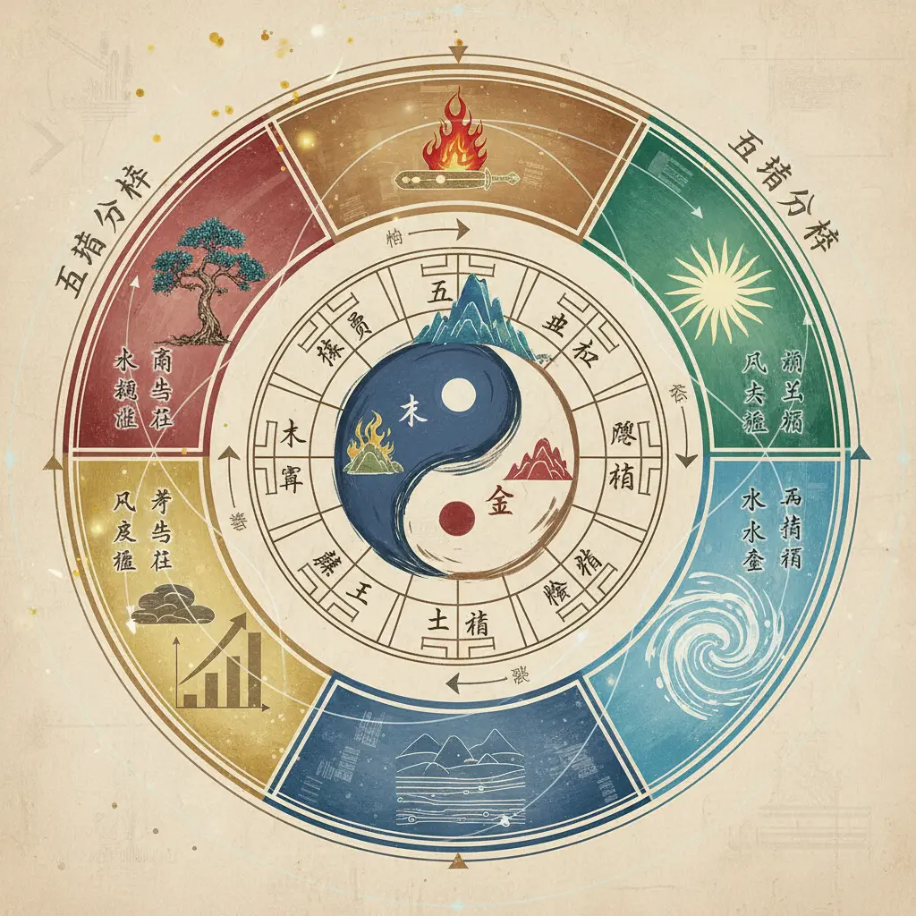 五行分析 - 八字五行