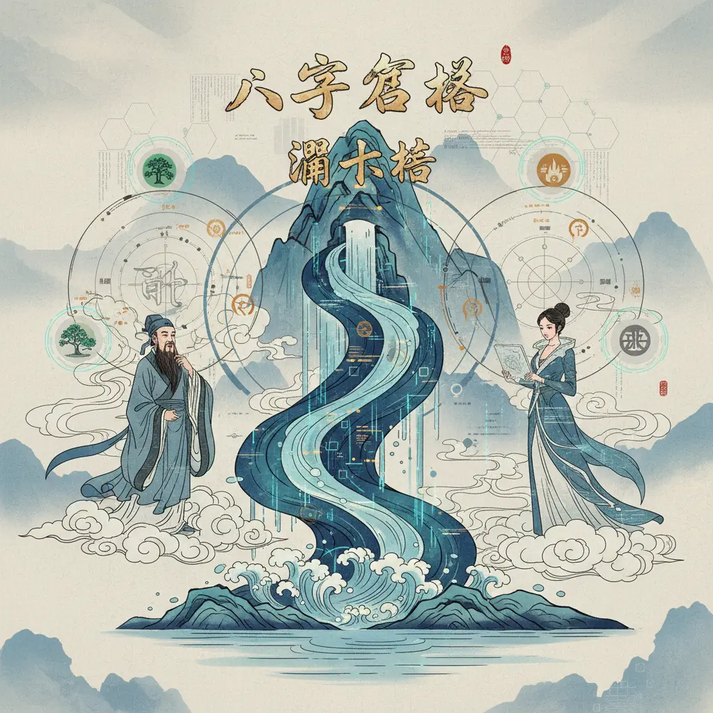 潤下格 - 八字格局