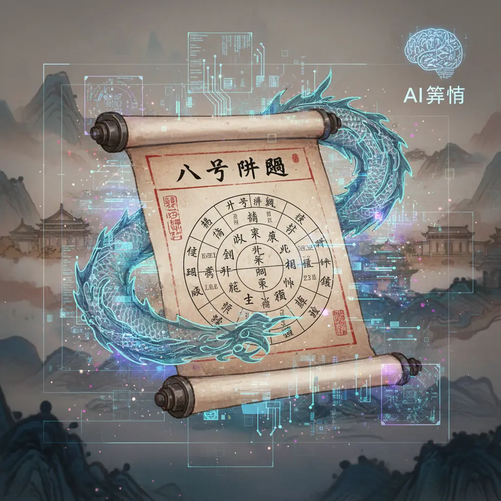 AI 算命 - 八字排盤