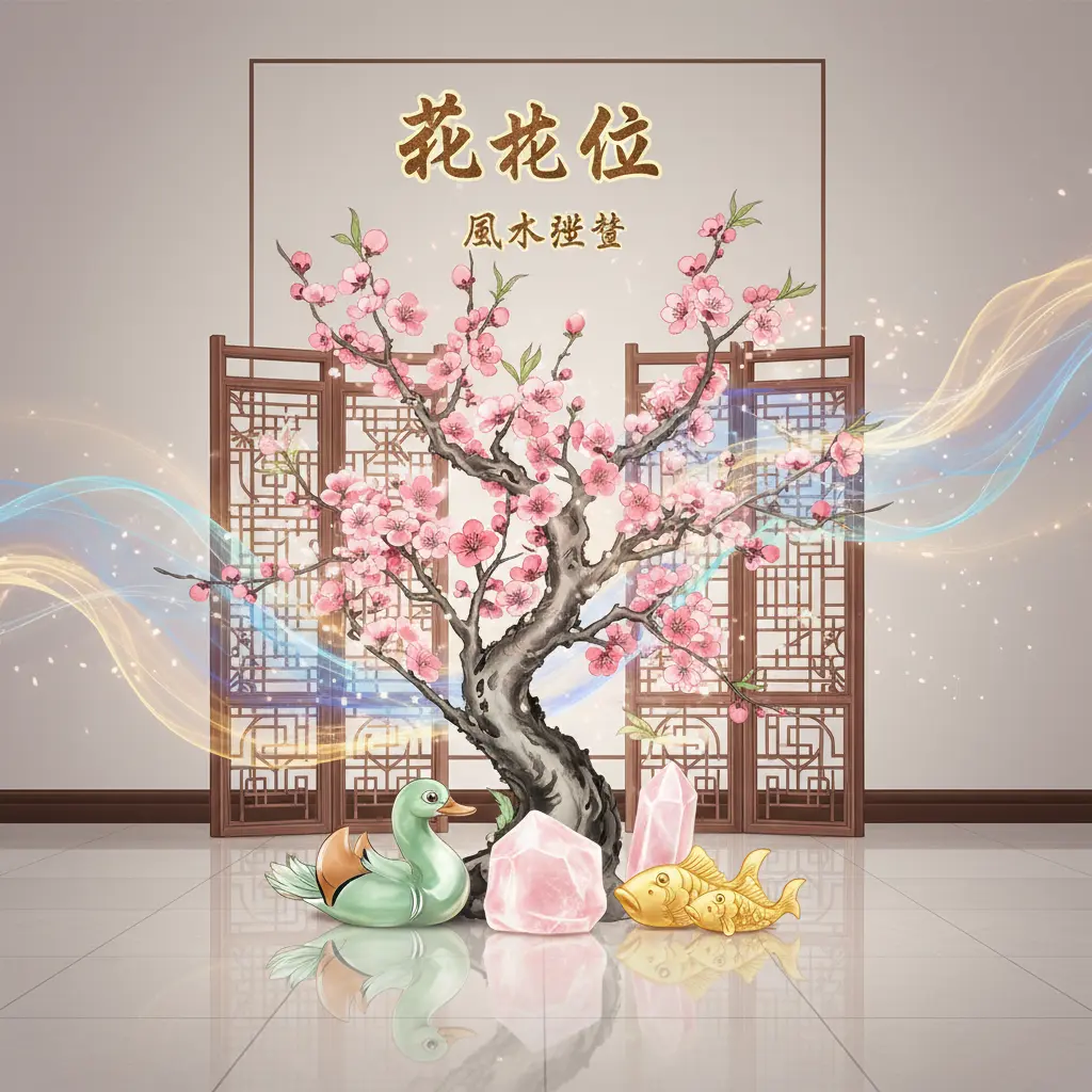 風水擺設 - 桃花位