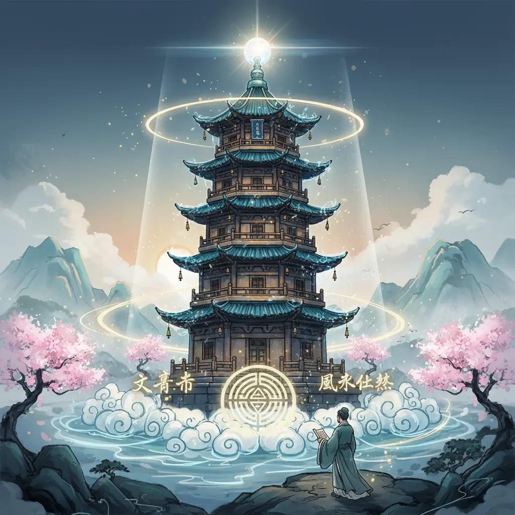 風水化煞 - 文昌塔