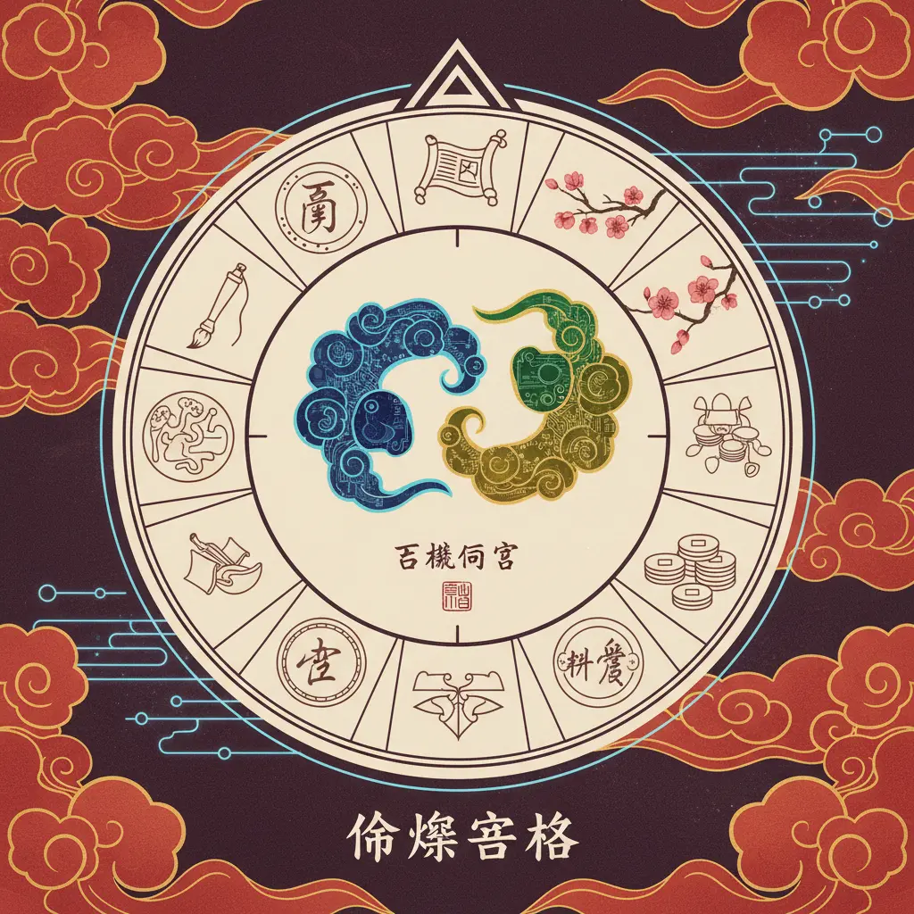 命盤格局 - 巨機同宮格