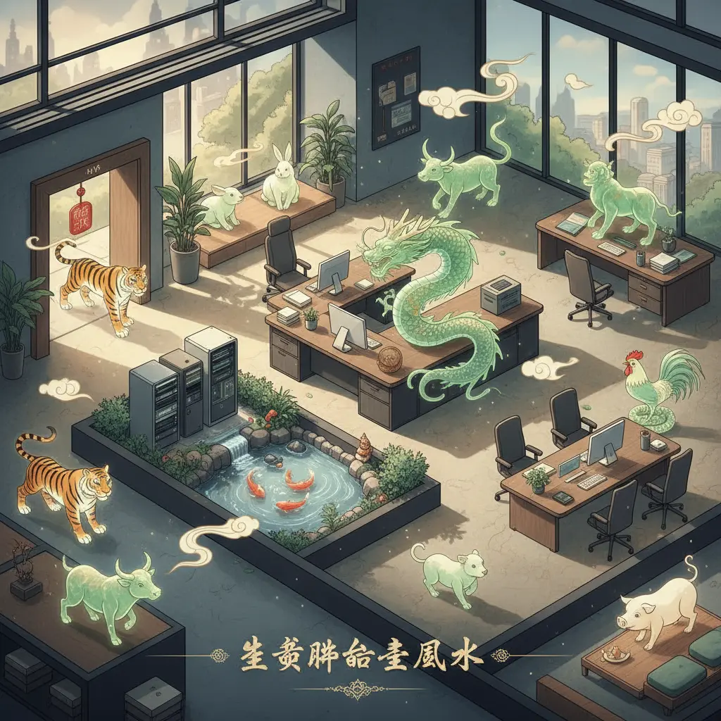 辦公室風水 - 生肖