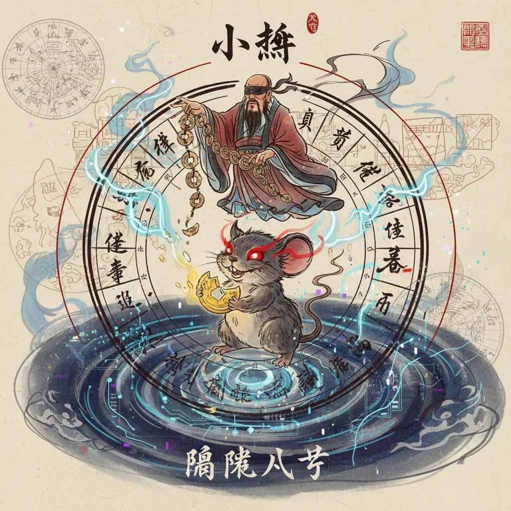 盲派八字 - 小耗