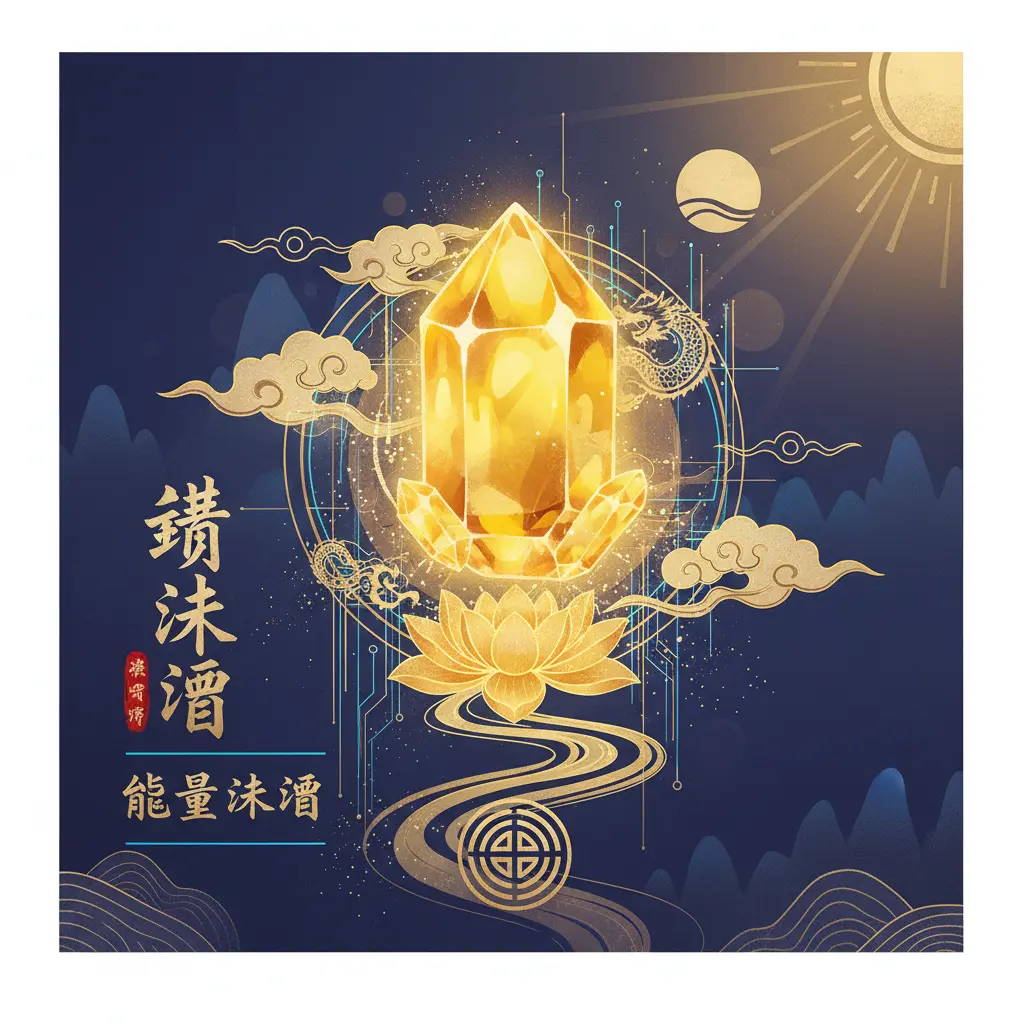 能量水晶 - 黃水晶